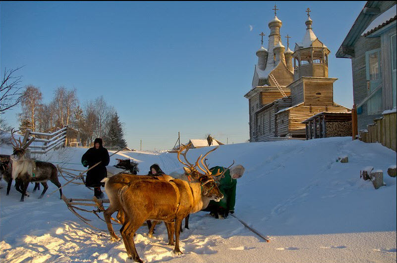 Северная деревушка